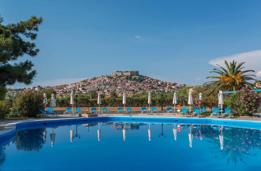 Delfinia Hotel & Bungalows - Μόλυβος, Λέσβος ✦