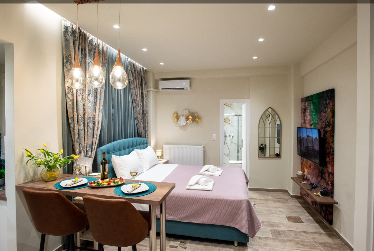 Blue Ark Romantic Studio under Acropolis - Αθήνα ✦